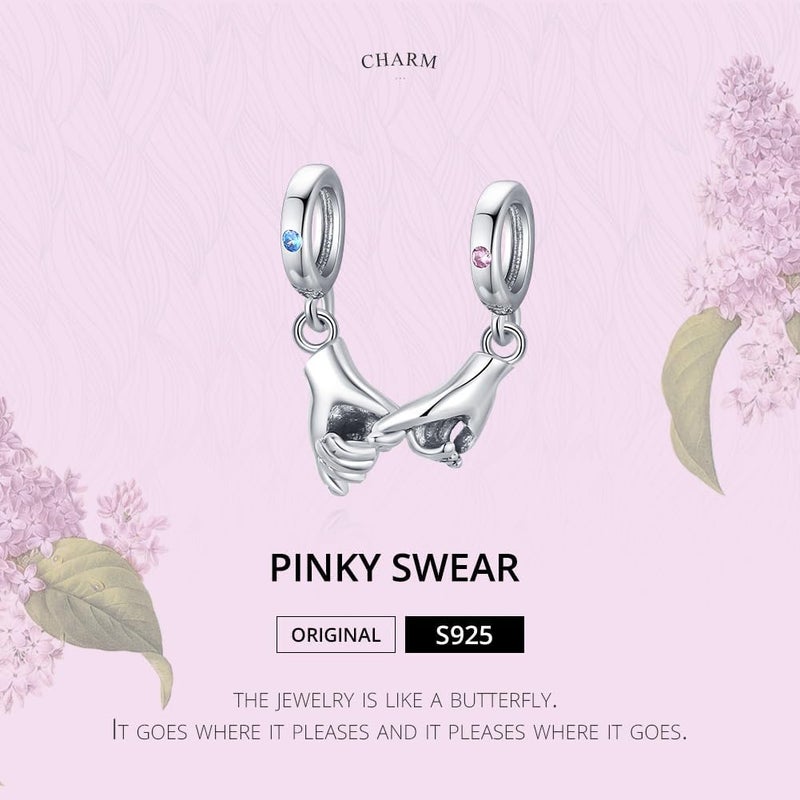 BABAMIA Store Rose Charm Heart Charms for Bracelets 925 Sterling Silver Bead Charm Fits Bracelets and Necklaces Paved with Cubic Zirconia Animal Skull Charm Dainty Halloween Charms Jewelry for Women Girls - Image 4